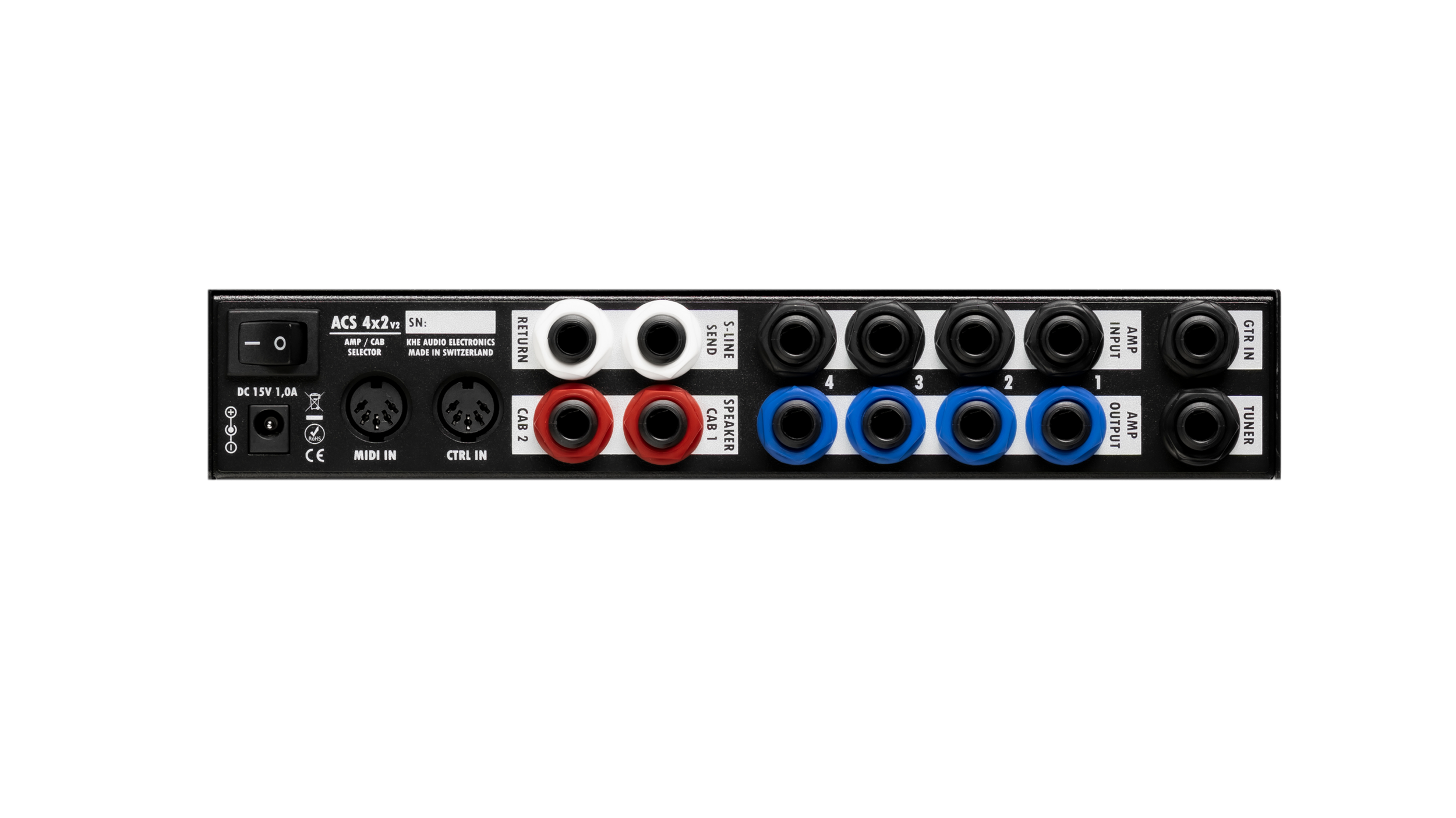 ACS 4x2 - Amplifier Cabinet Switcher MK-II — KHE Audio | Amp Cab